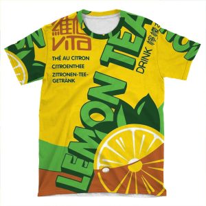 Juice Lemon Tea AOP T-shirt Tee