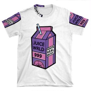Juice Wrld Lyrical Lemonade AOP T-shirt Tee