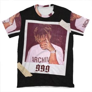 Juice Wrld Polaroid AOP T-shirt Tee