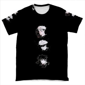 Jujutsu Trio|Jujutsu Kaisen|Sorcery Fight AOP T-shirt Tee