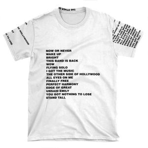 Julie And The Phantoms Soundtrack AOP T-shirt Tee