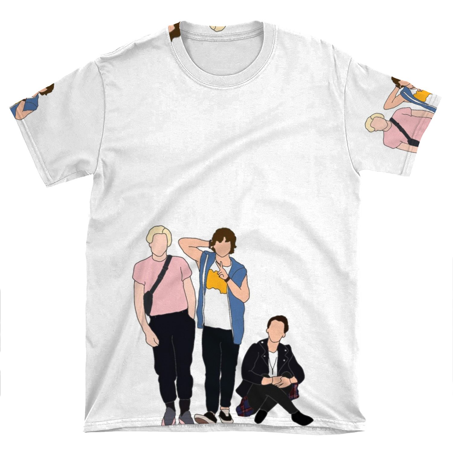 Julie And The Phantoms Sunset Curve AOP T-shirt Tee