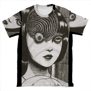 Junji Ito : Uzumaki (Edit) AOP T-shirt Tee