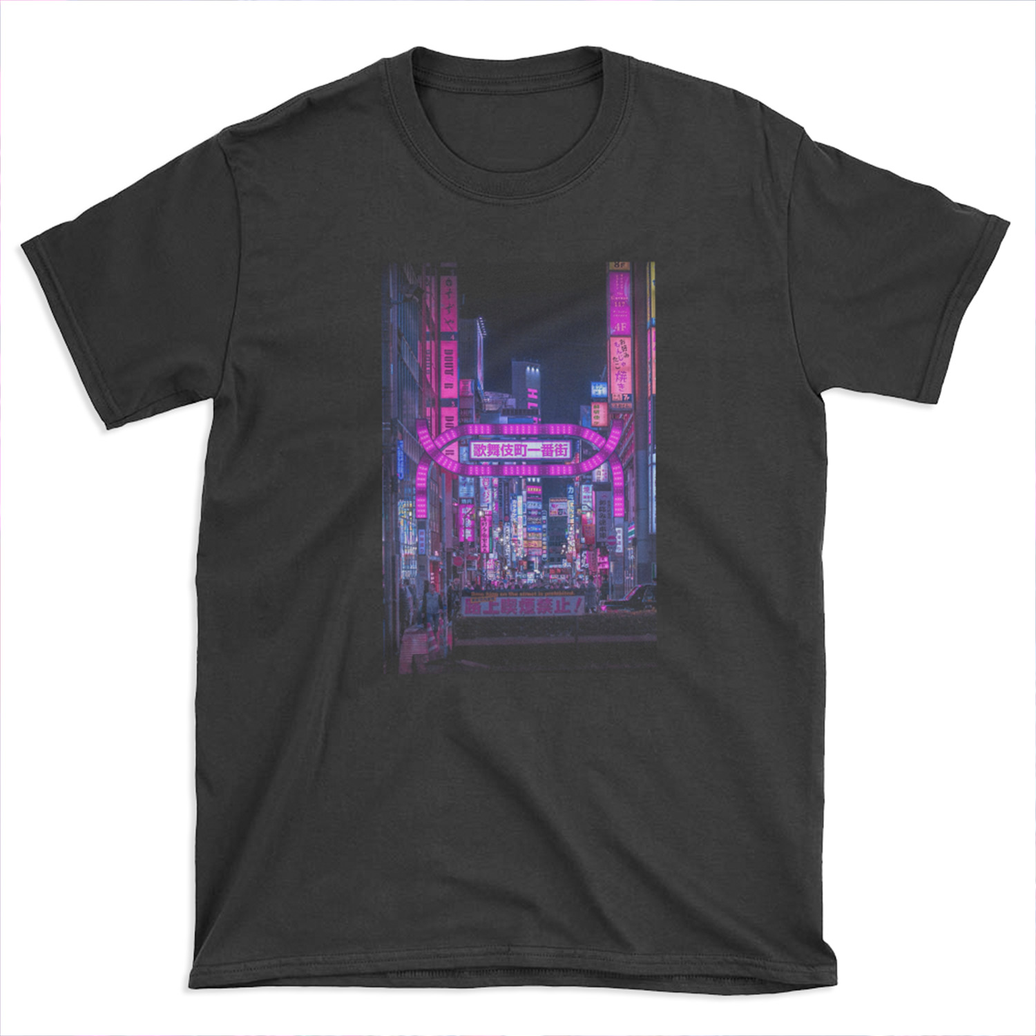 Kabukicho Gate - Vertical T-shirt Tee