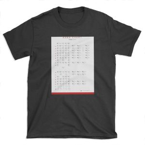 Kana Chart - Combined Hiragana and Katakana Chart T-shirt Tee