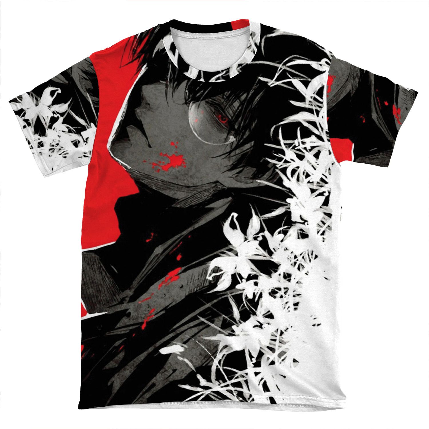 Kaneki Black Reaper AOP T-shirt Tee