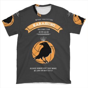 Karasuno Crest (Light) AOP T-shirt Tee
