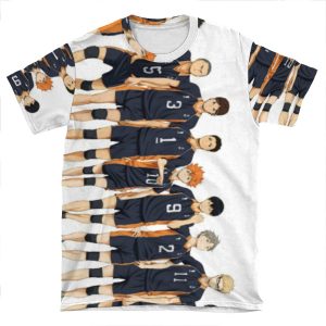 Karasuno Volleball Team AOP T-shirt Tee