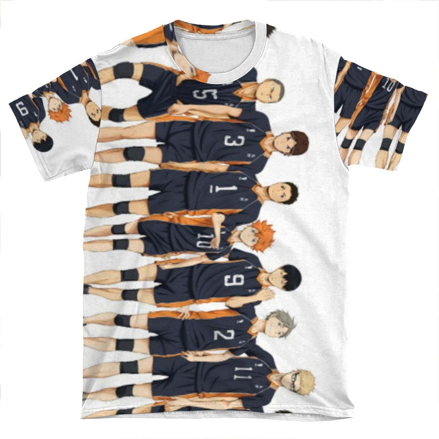 Karasuno Volleball Team AOP T-shirt Tee
