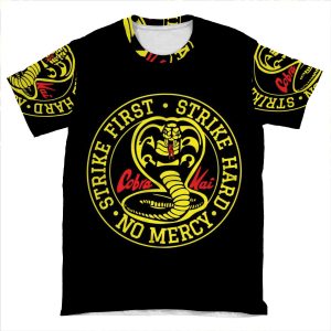 Karate Tournament - Cobra Kai AOP T-shirt Tee