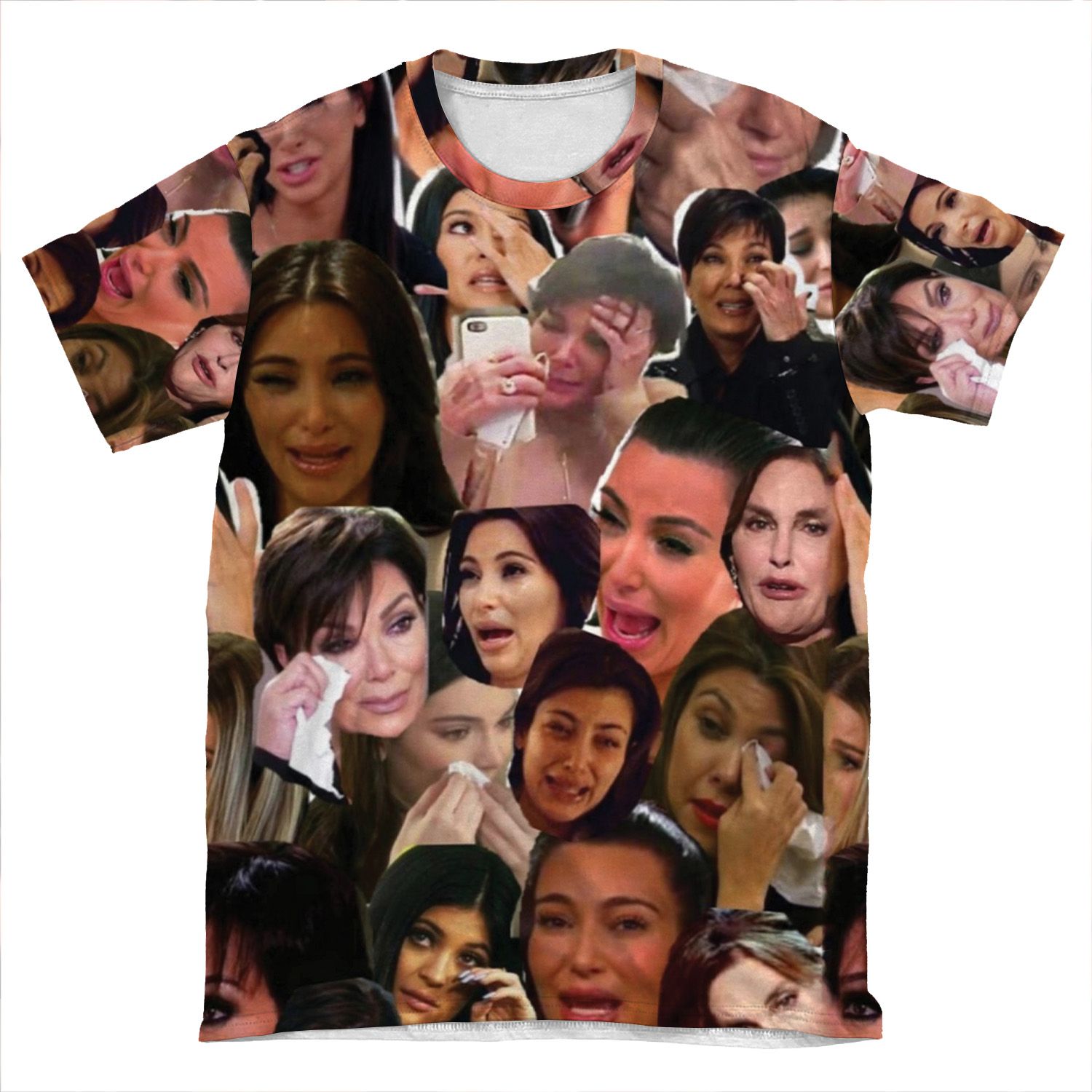 Kardashian's Crying Collage AOP T-shirt Tee