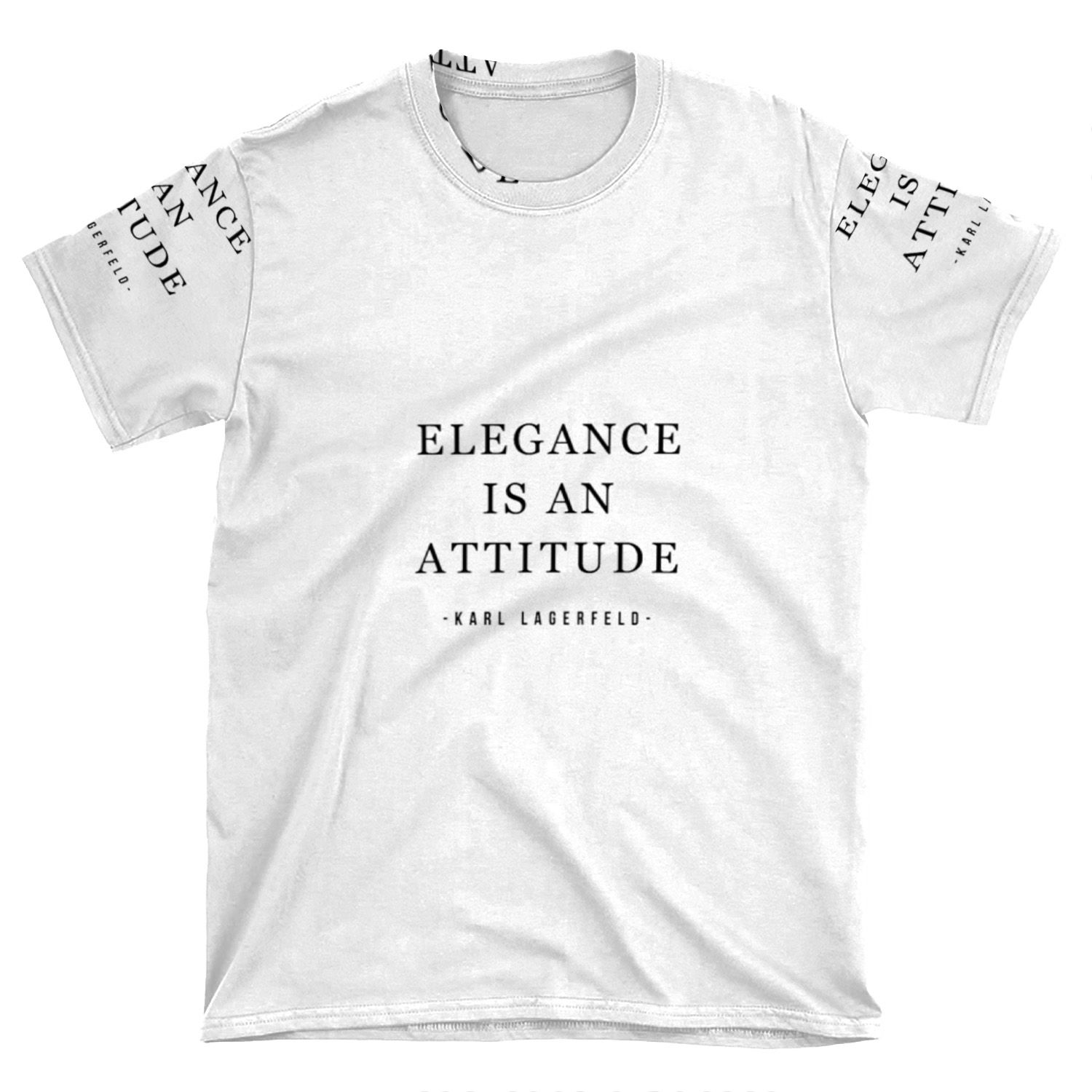 Karl Lagerfeld - Hq AOP T-shirt Tee