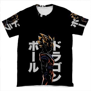Katakana Ssj AOP T-shirt Tee
