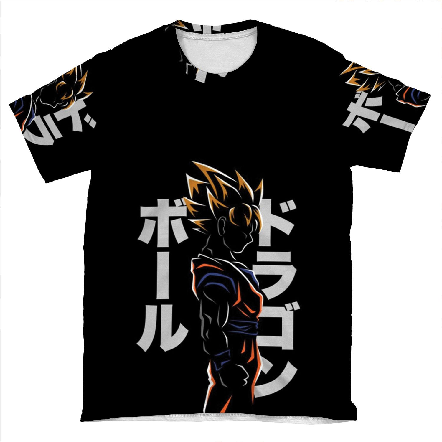Katakana Ssj AOP T-shirt Tee