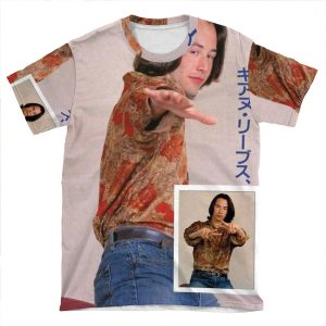 Keanu Reeves AOP T-shirt Tee