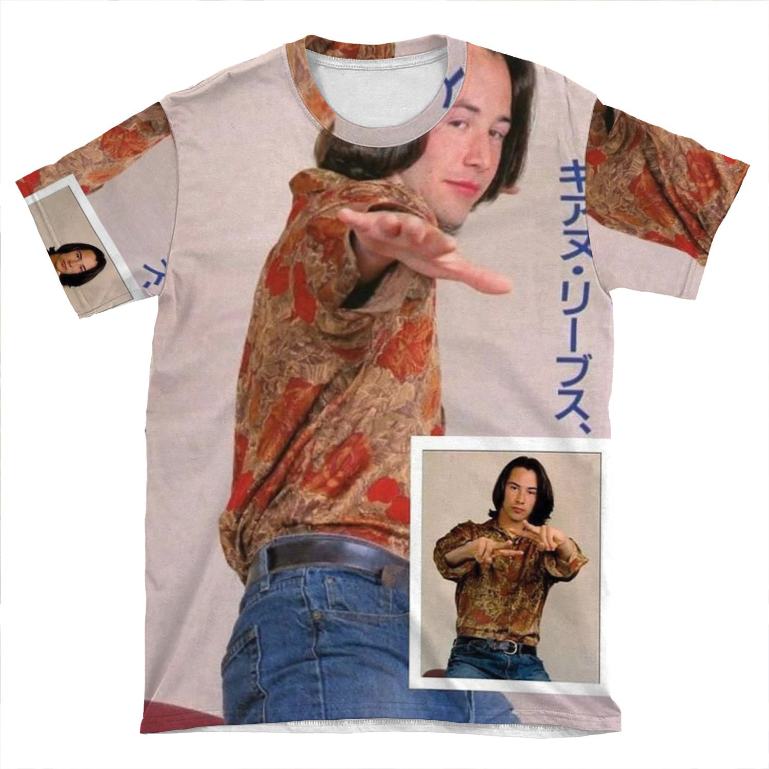 Keanu Reeves AOP T-shirt Tee
