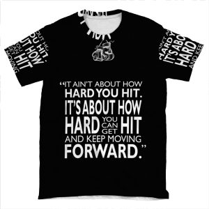 Keep Moving Forward AOP T-shirt Tee