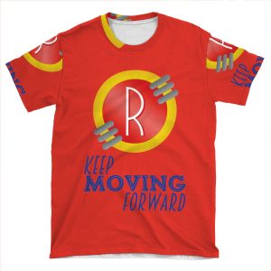 Keep Moving Forward - Meet The Robinsons AOP T-shirt Tee