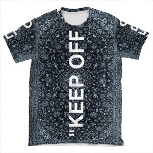 Keep Off Persian Rug AOP T-shirt Tee