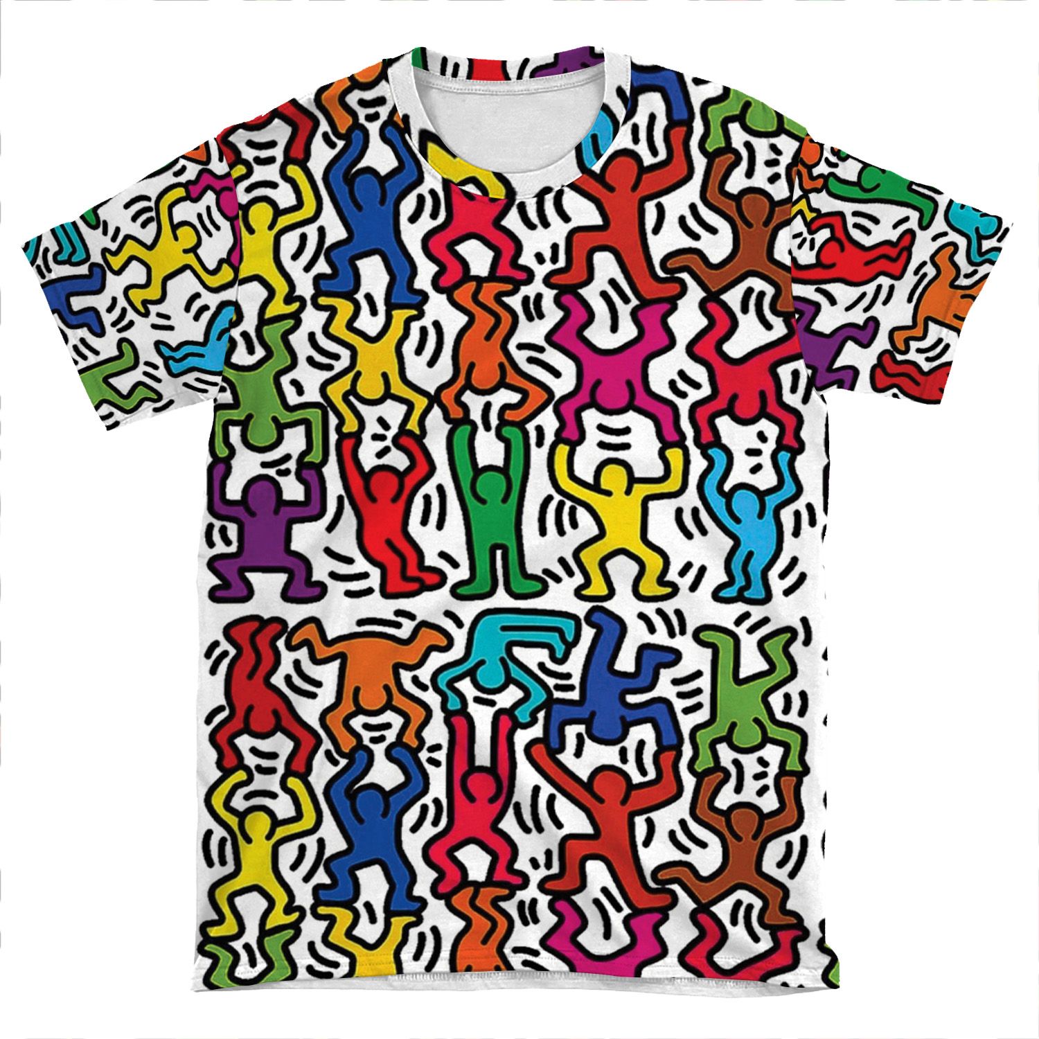 keith haring stick figures
