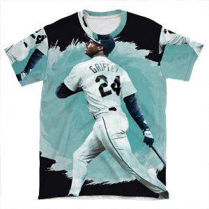 Ken Griffey Jr. AOP T-shirt Tee