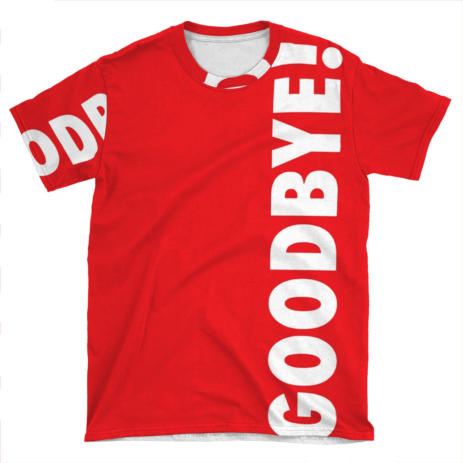 Kendall Jenner Goodbye AOP T-shirt Tee