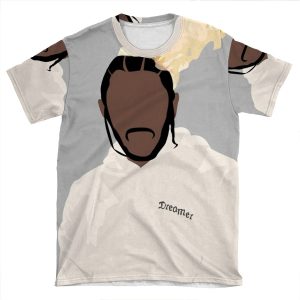 Kendrick Lamar - On Fire AOP T-shirt Tee