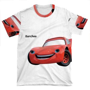 Kerchoo Full Car AOP T-shirt Tee