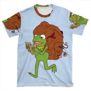 Kermit's Movin' Right Along AOP T-shirt Tee