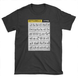 Kettlebell Training- 35 Illustrated Exercises T-shirt Tee