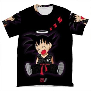Kid Goku AOP T-shirt Tee