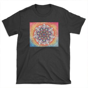 Kids See Ghosts Mandala T-shirt Tee