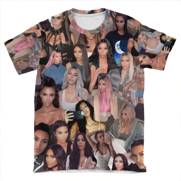 Kim K. AOP T-shirt Tee