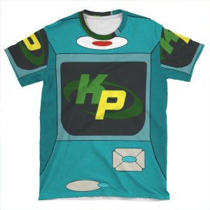 Kimmunicator Kp Kim Possible 3 AOP T-shirt Tee