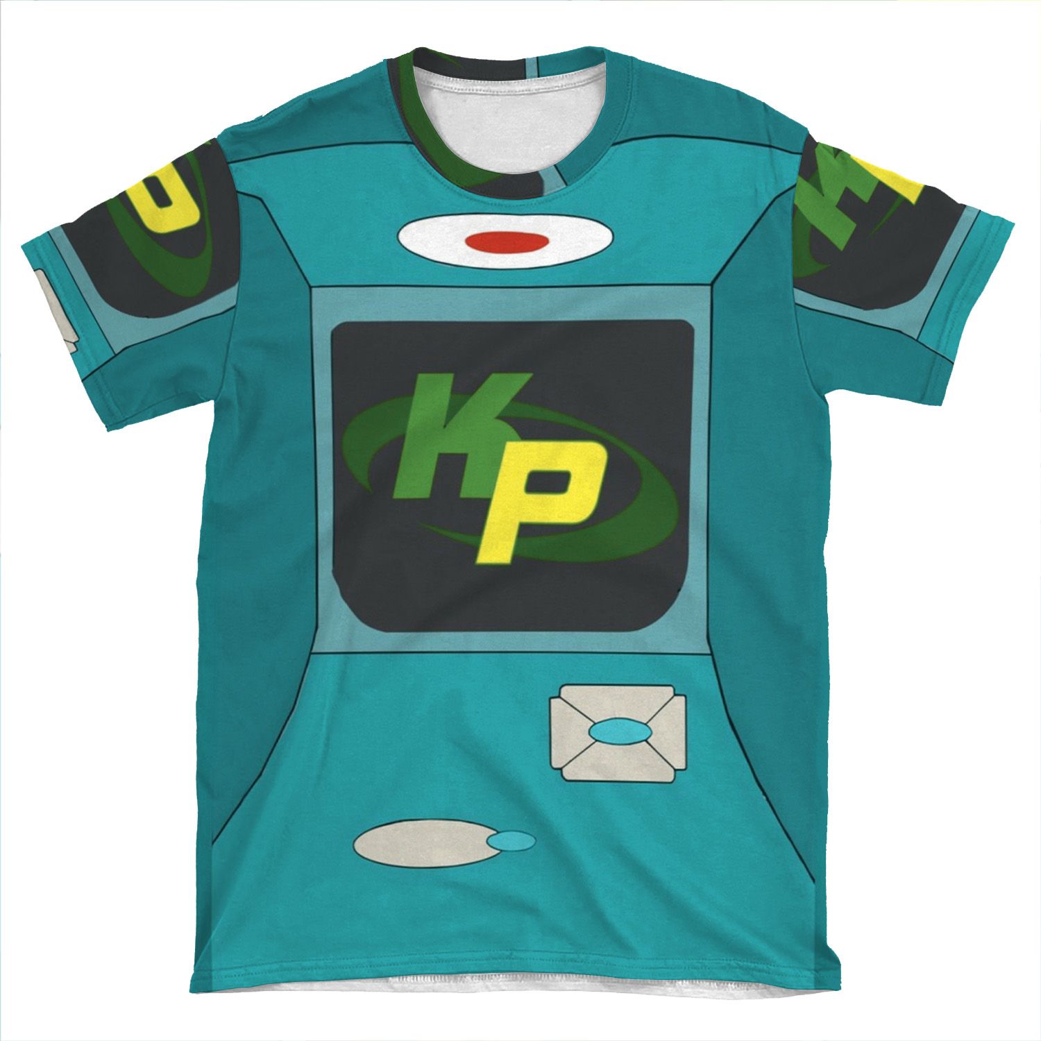 Kimmunicator Kp Kim Possible AOP T-shirt Tee