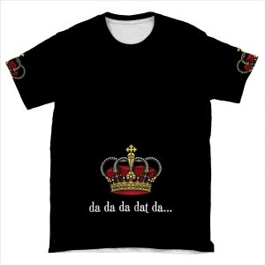 King George Iii Tee | Da Da Da Dat Da AOP T-shirt Tee