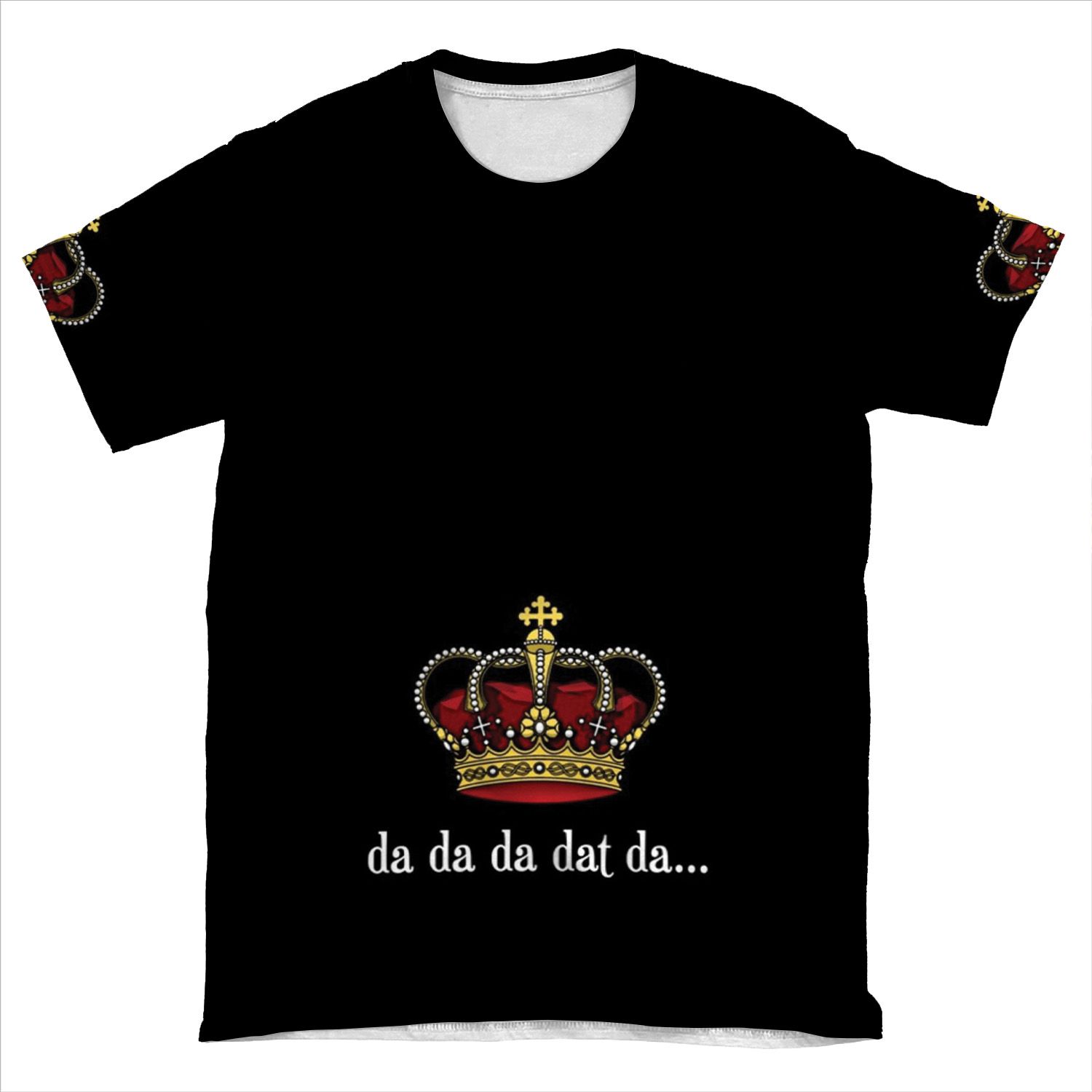 King George Iii Tee | Da Da Da Dat Da AOP T-shirt Tee