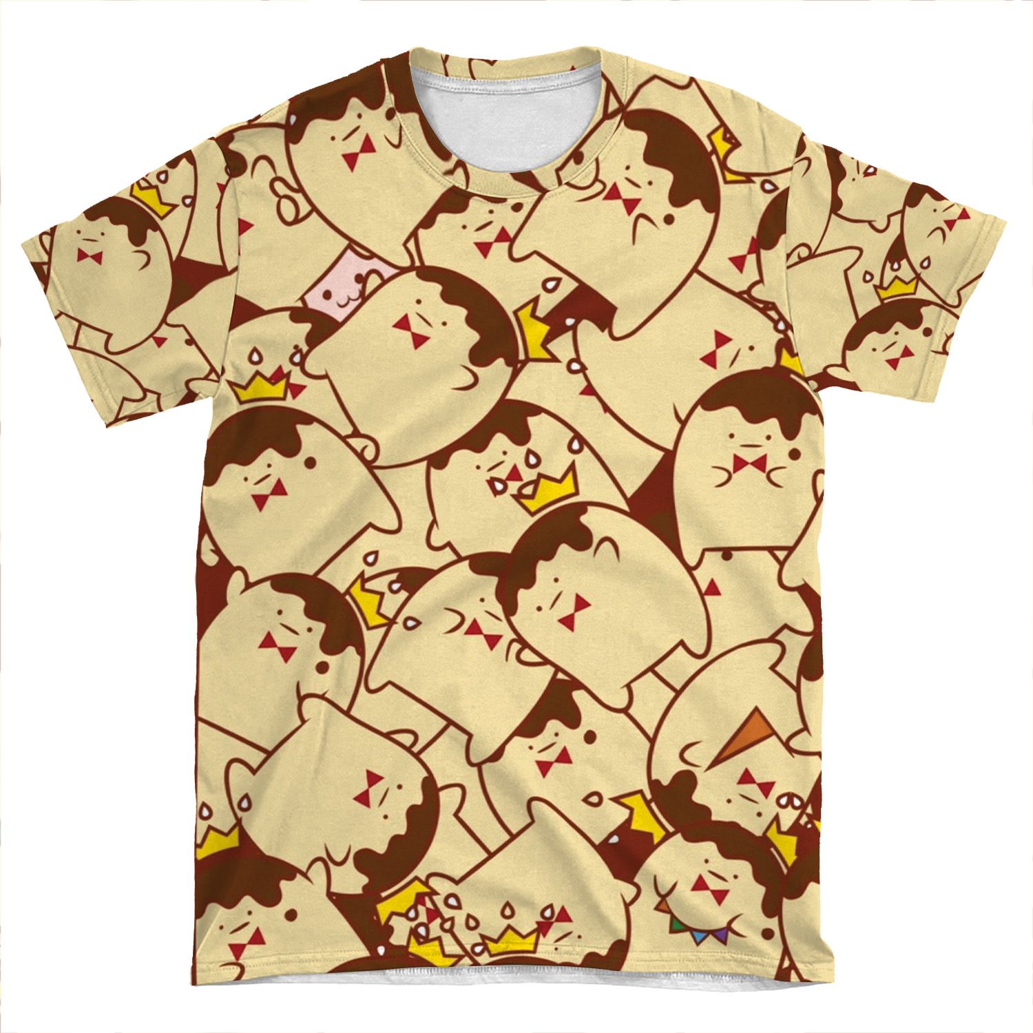 King Pudding Party AOP T-shirt Tee