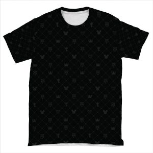 Kingdom Hearts Icons AOP T-shirt Tee