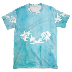 Kingdom Hearts Watercolor AOP T-shirt Tee