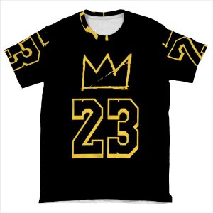 Kings Crown 23 La - 1 AOP T-shirt Tee