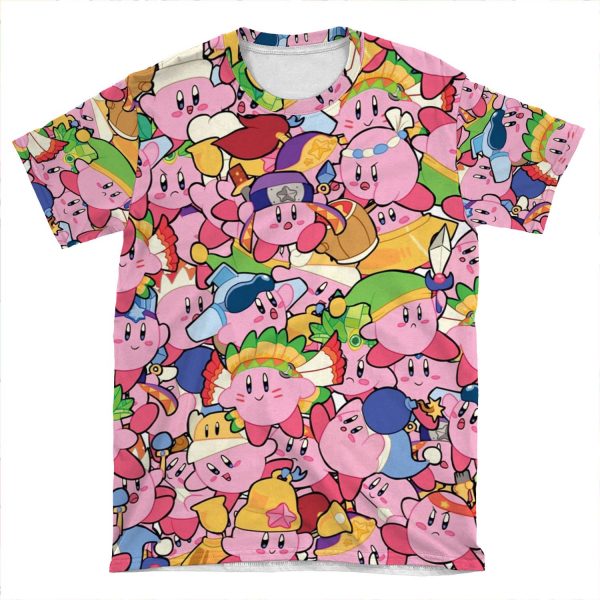 Kirby Patterns AOP T-shirt Tee