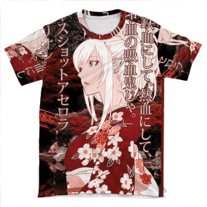 Kiss-Shot Yukata AOP T-shirt Tee