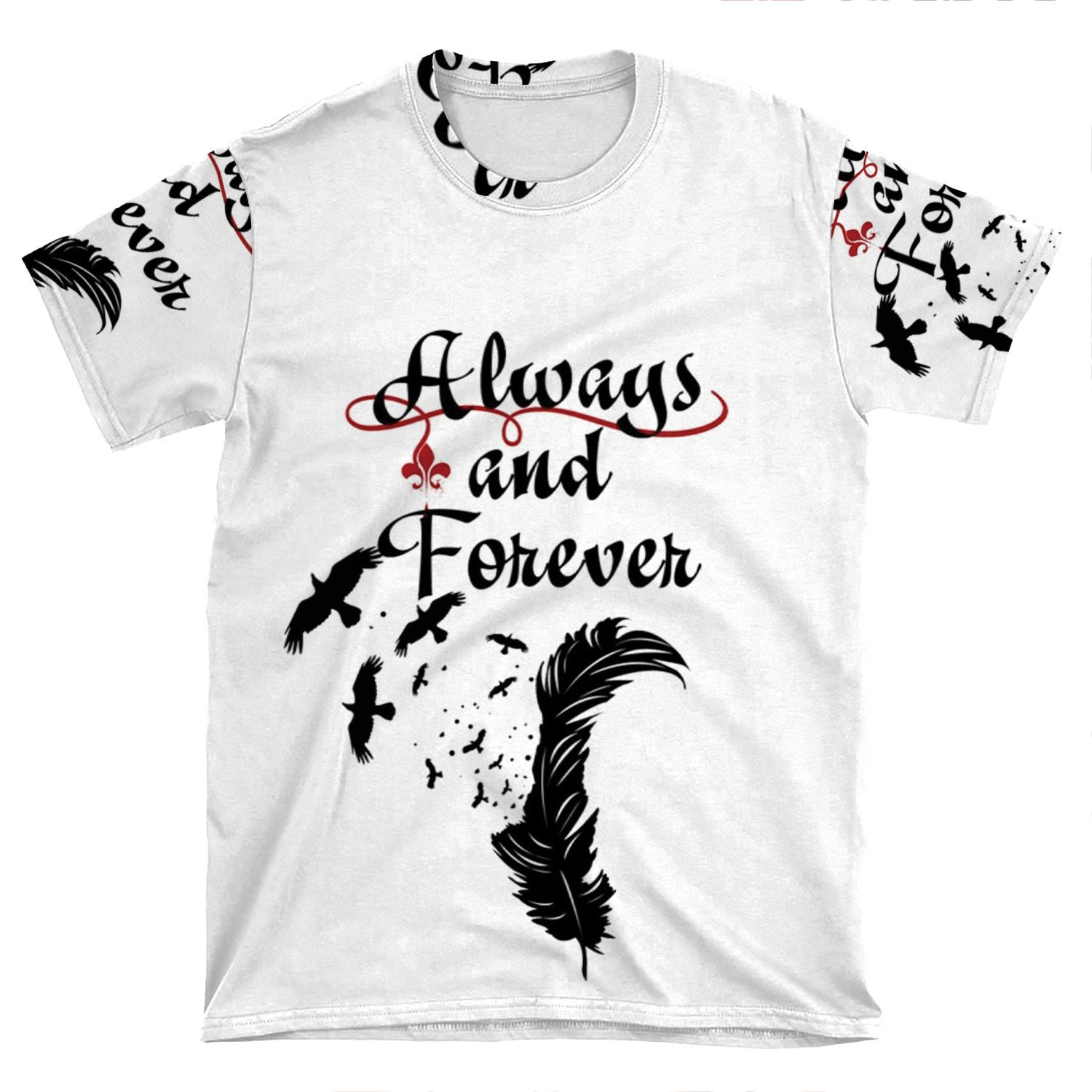 Klaus. Always And Forever. AOP T-shirt Tee