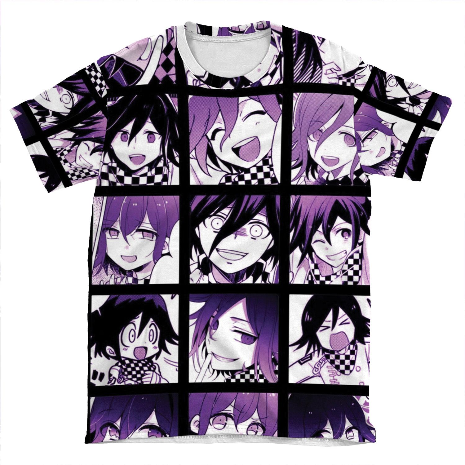 Kokichi Manga Collection Ver. 2 (Colored) AOP T-shirt Tee