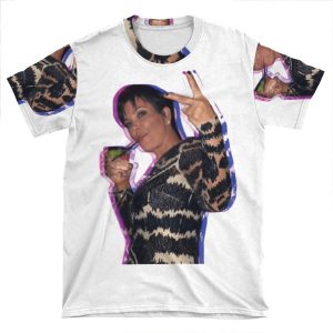 Kris Jenner 3 AOP T-shirt Tee
