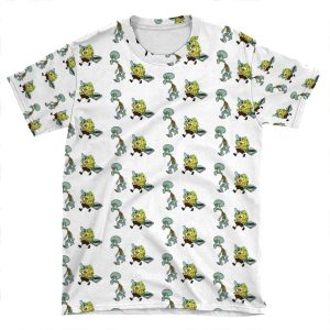 Krusty Krab Pizza AOP T-shirt Tee
