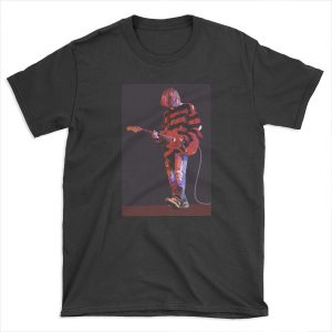 Kurt Cobain Fan Art; Kurt Cobain Portrait; Nirvana Art; Nirvana Fan Art T-shirt Tee