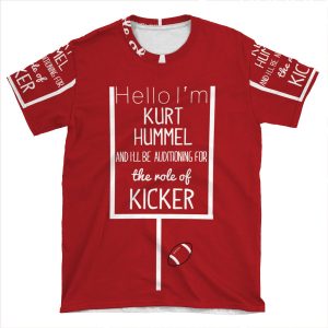 Kurt Hummel, Kicker AOP T-shirt Tee
