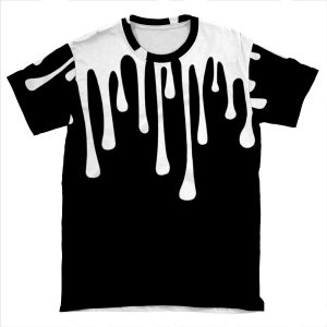 Kylie Cosmetics [Black Drip] AOP T-shirt Tee